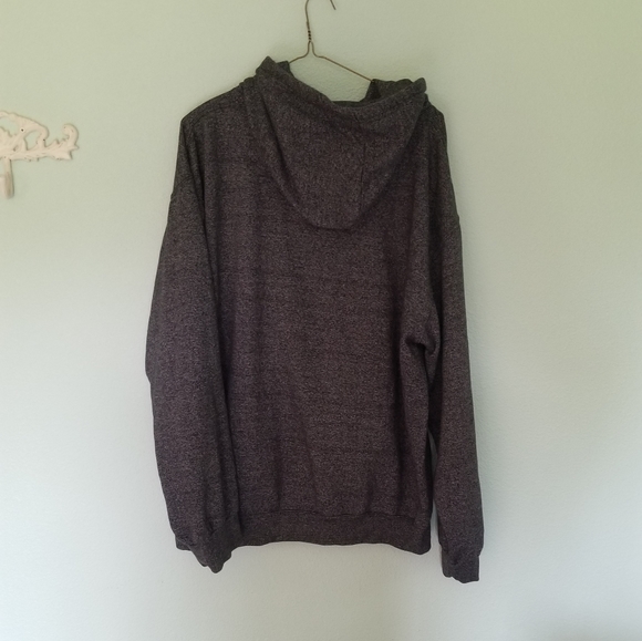 Kangol hooded logo gray sweatshirt grunge L - Picture 7 of 8